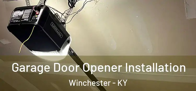  Garage Door Opener Installation Winchester - KY